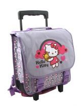 Boekentas Op Wieltjes Hello kitty Violet sweet dreams HEI23039