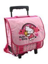 Boekentas Op Wieltjes Hello kitty Roze sweet dreams HEI23039