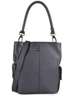 Sac Seau Vesuvio Cuir Mac douglas Bleu vesuvio MEGVES-S