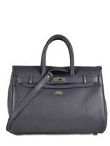 Handtas Vesuvio Leder Mac douglas Blauw vesuvio PYLVES-X