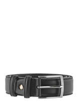 Ceinture Ajustable Petit prix cuir Noir classic 937