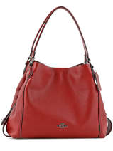 Sac Shopping Edie 31 Cuir Coach Rose edie 57125