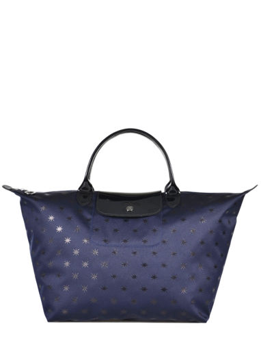 Longchamp Le pliage etoiles Sac port main Jaune