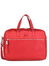 Documententas 2 Compartimenten + Pc 15'' Samsonite Rood karissa 60N005