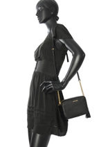 Cross Body Tas Ginny Leder Michael kors Blauw jet set F7GGNM8L-vue-porte