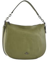 Besace Chelsea Hobo 32 Cuir Coach Vert chelsea 58036