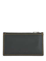 Porte-monnaie Cuir Coach Noir wallet 22879