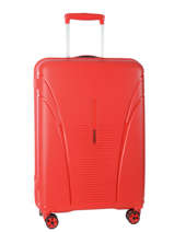 Harde Reiskoffer Skydracer American tourister Rood skydracer 22G002