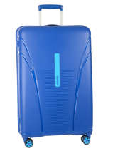 Harde Reiskoffer Skydracer American tourister Blauw skydracer 22G003