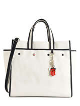 Handtas Th Heritage Tote Tommy hilfiger Wit th heritage tote AW04844