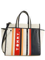 Cabas Th Heritage Tote Tommy hilfiger Gris th heritage tote AW04843
