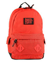 Sac  Dos 1 Compartiment Superdry Orange backpack men M91013DQ