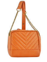 Sac Bandoulire Rio Cuir Nat et nin Rouge vintage RIO