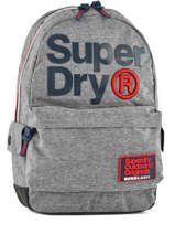 Sac  Dos 1 Compartiment Superdry Gris backpack men M91004DQ