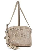 Cross Body Tas Athene Fuchsia Beige athene F9728-1