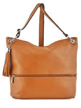 Sac Bandoulire Caviar Cuir Milano Marron caviar CA17116