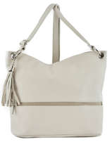 Cross Body Tas Caviar Leder Milano Beige caviar CA17116