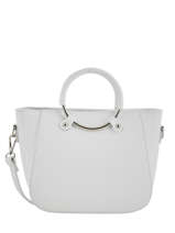 Handtas Caviar Leder Milano Wit caviar CA17061