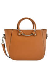 Cabas Caviar Cuir Milano Marron caviar CA17061