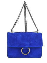 Sac Bandouli�re Velvet Milano Bleu velvet VE17111