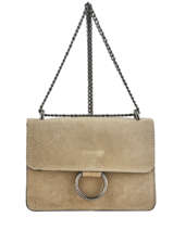 Cross Body Tas Velvet Milano Beige velvet VE17111