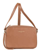 Sac Bandoulire Dune Cuir Lancaster Marron dune 529-20