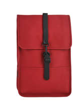 Sac  Dos Business 1 Compartiment + Pc 13'' Rains Rouge backpack 1280