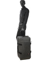 Valise Souple Authentic Luggage Authentic Luggage Eastpak Gris authentic luggage K62L-vue-porte