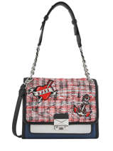 Schoudertas K Captain Karl Leder Karl lagerfeld Veelkleurig k captain karl 81KW3089