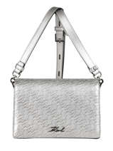 Sac Bandouliere K Signature All Over Karl lagerfeld Gris k signature all over 81KW3119