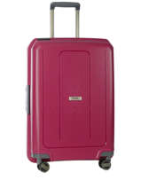 Harde Reiskoffer Range Lock Travel Roze range lock CDN24