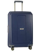 Harde Reiskoffer Range Lock Travel Blauw range lock CDN24