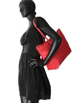Sac Cabas L.12.12 Concept Lacoste Bleu l.12.12 concept 17WAYPGK-vue-porte
