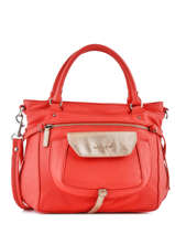 Sac Port Main Soft Vintage Nova Cuir Lancaster Orange soft vintage nova 5767