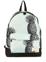 Sac � Dos 1 Compartiment Roxy Vert backpack RJBP3637
