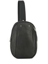 Cross Body Tas 1 Compartiment Baroudeur Foures Zwart baroudeur VIC1D