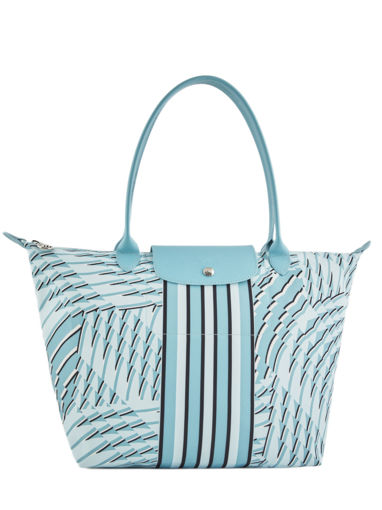 Longchamp Le pliage no pastel Besace Bleu