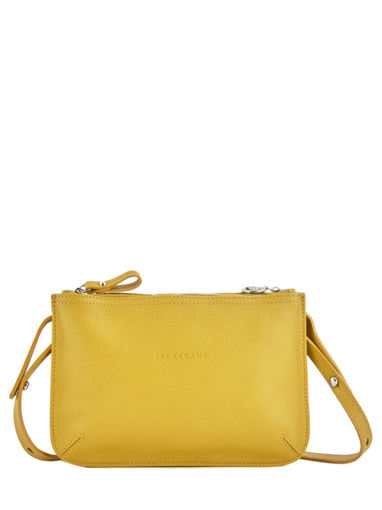 Longchamp Le foulonn� Sac port� travers Jaune
