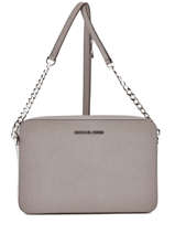 Sac Bandouli�re Jetset Cuir Michael kors Gris jetset S4STVC3L