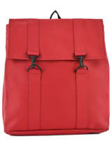 Sac  Dos Business Boston 1 Compartiment + Pc 15'' Rains Rouge backpack 1213