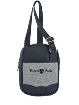 Cross Body Tas Eden park Grijs rugby shirt 8BEE0006