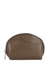Porte-monnaie Cuir Katana Beige daisy 553007
