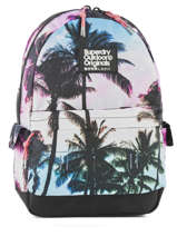 Sac  Dos 1 Compartiment Superdry Multicolore backpack woomen G91001NQ