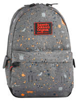 Sac  Dos 1 Compartiment Superdry Gris backpack men M91004JQ