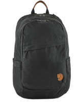 Sac  Dos 1 Compartiment + Pc 15'' Fjallraven Noir raven 26051