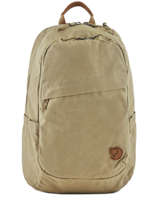 Sac  Dos 1 Compartiment + Pc 15'' Fjallraven Beige raven 26051