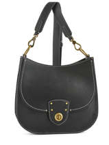 Sac Bandoulire Millbrook Cuir Lauren ralph lauren Noir millbrook 31687503