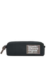 Trousse 1 Compartiment Superdry Noir accessories G98001GQ