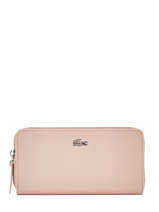 Portefeuille Lacoste Roze l.12.12 concept NF2285PO