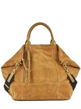 Sac Cabas Only You Gerard darel Marron folk DGS30407